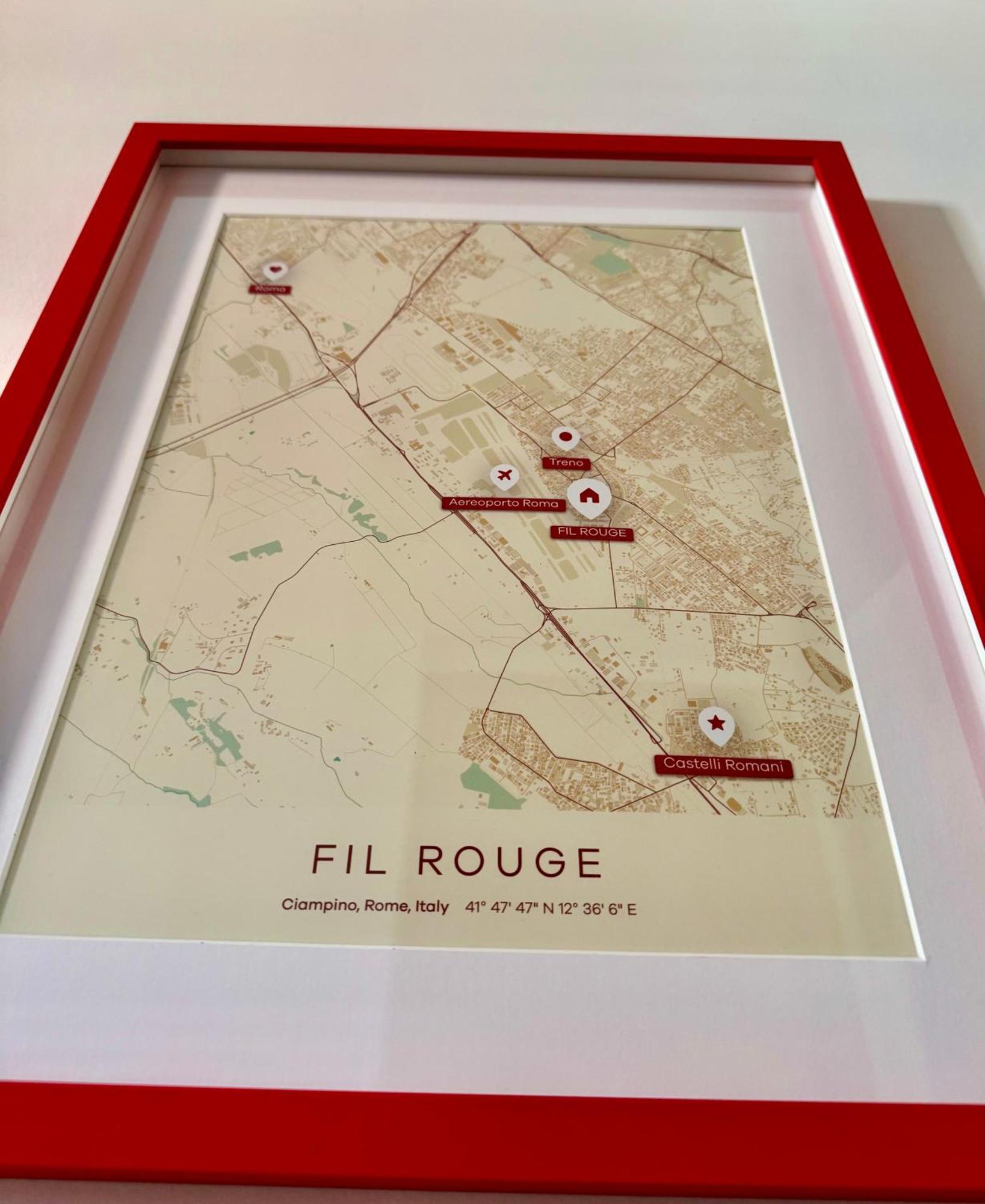 Fil Rouge Hotel Ciampino Bagian luar foto