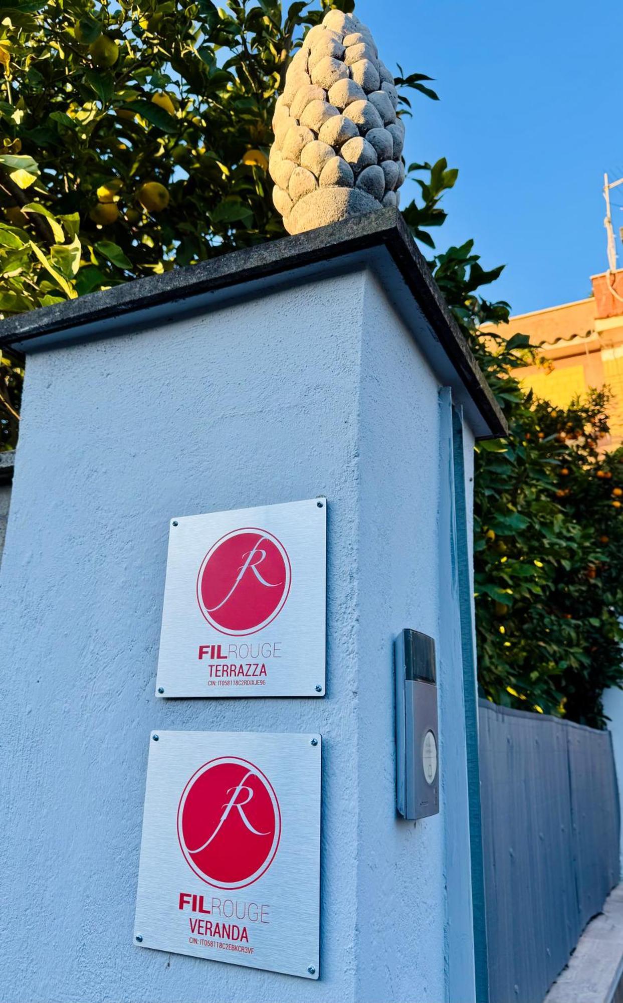 Fil Rouge Hotel Ciampino Bagian luar foto